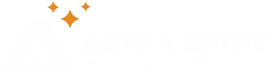 Logo Astra Shine - white